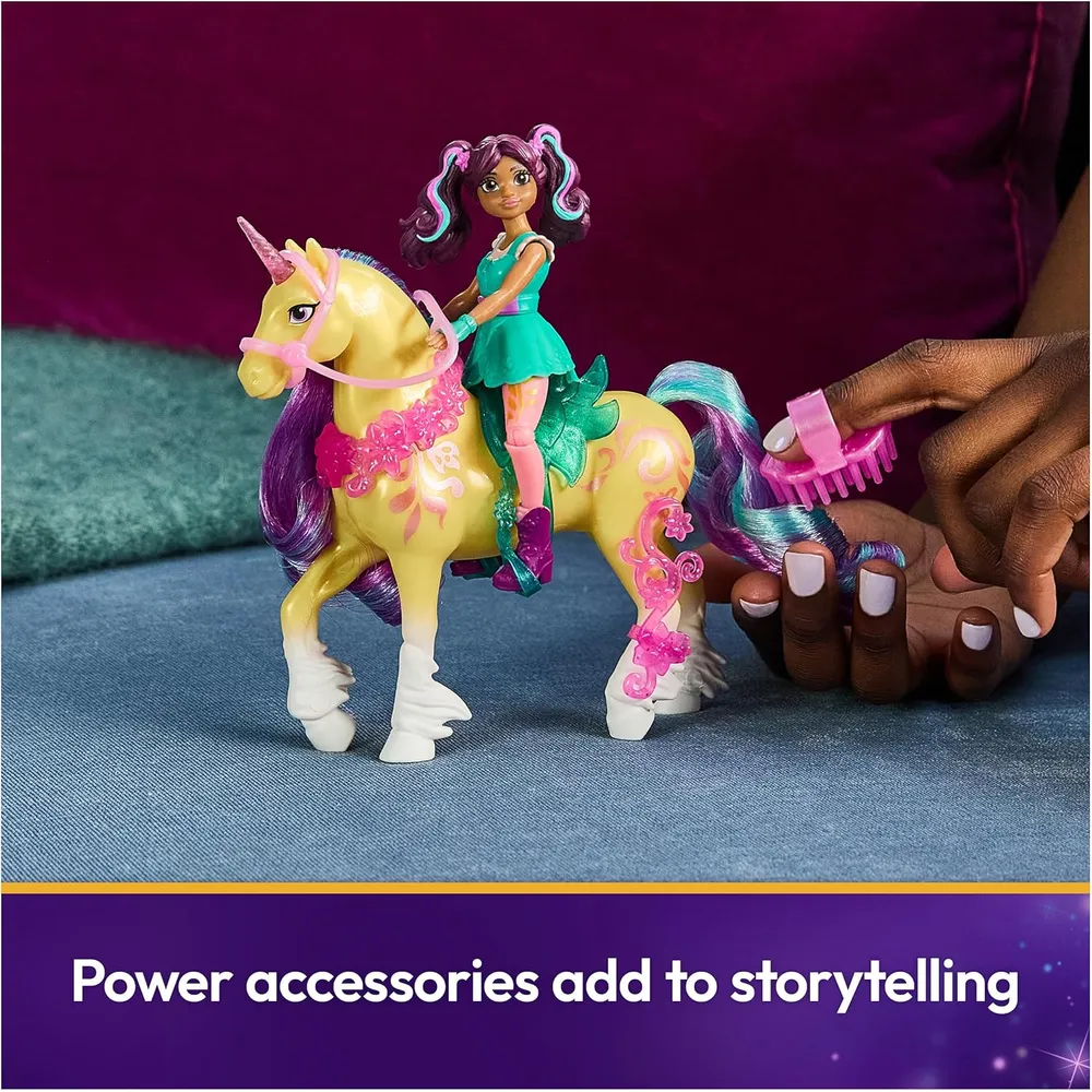 Academia Unicornio Ava Leaf set amistad accesorios