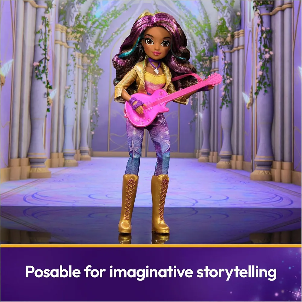 Academia Unicornio Sophia muñeca guitarra 6 accesorios