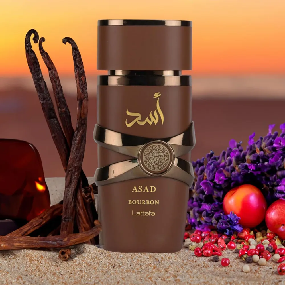 PERFUME LATTAFA ASAD BOURBON EDP UNISEX 3.4 OZ / 100 ML