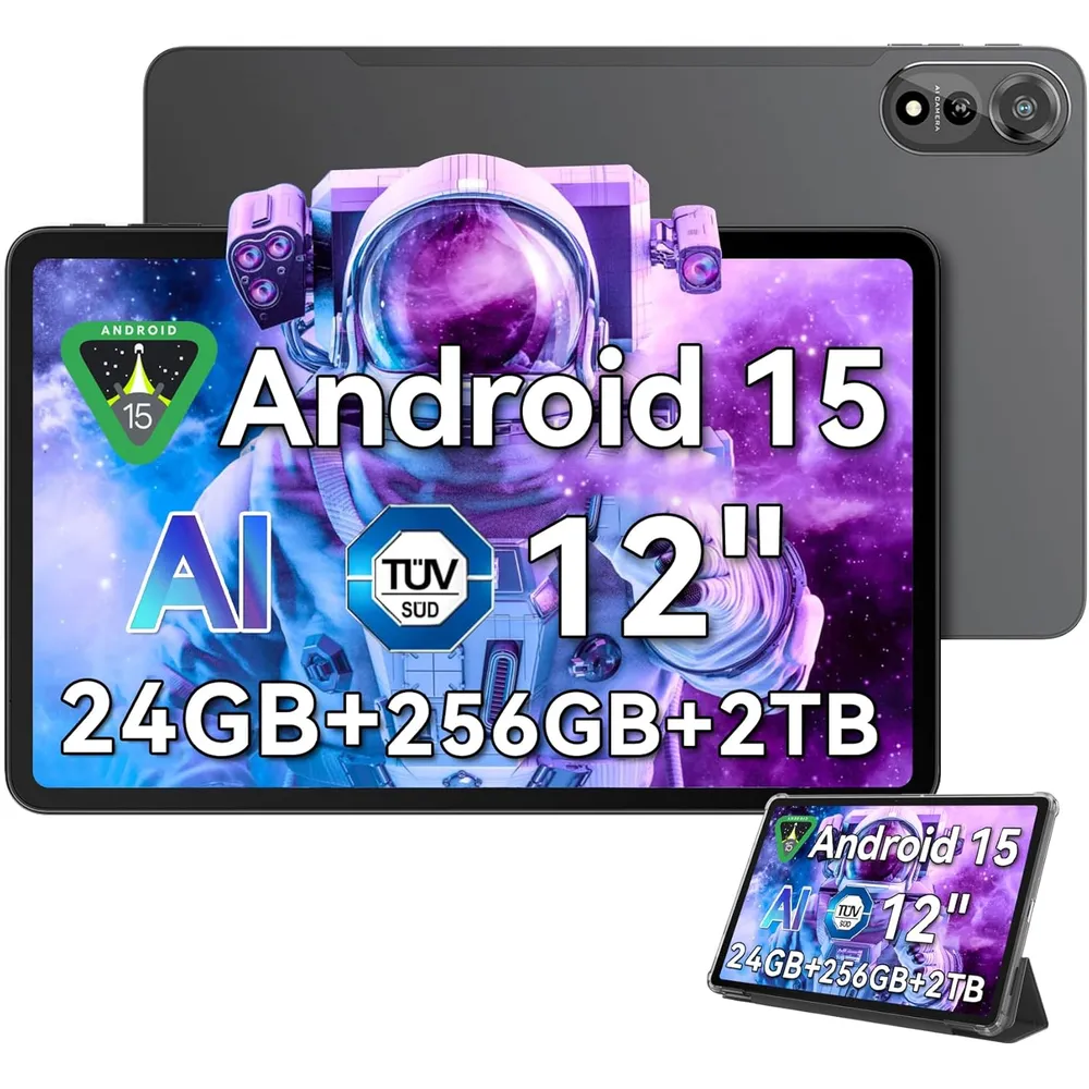 Tablet Blackview 12" 256GB WiFi | Negro