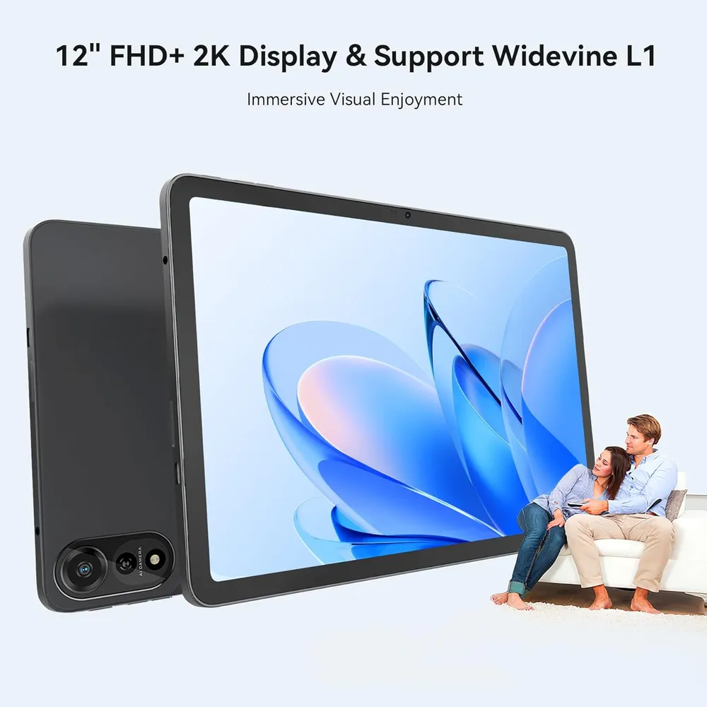 Tablet Blackview 12" 256GB WiFi | Negro