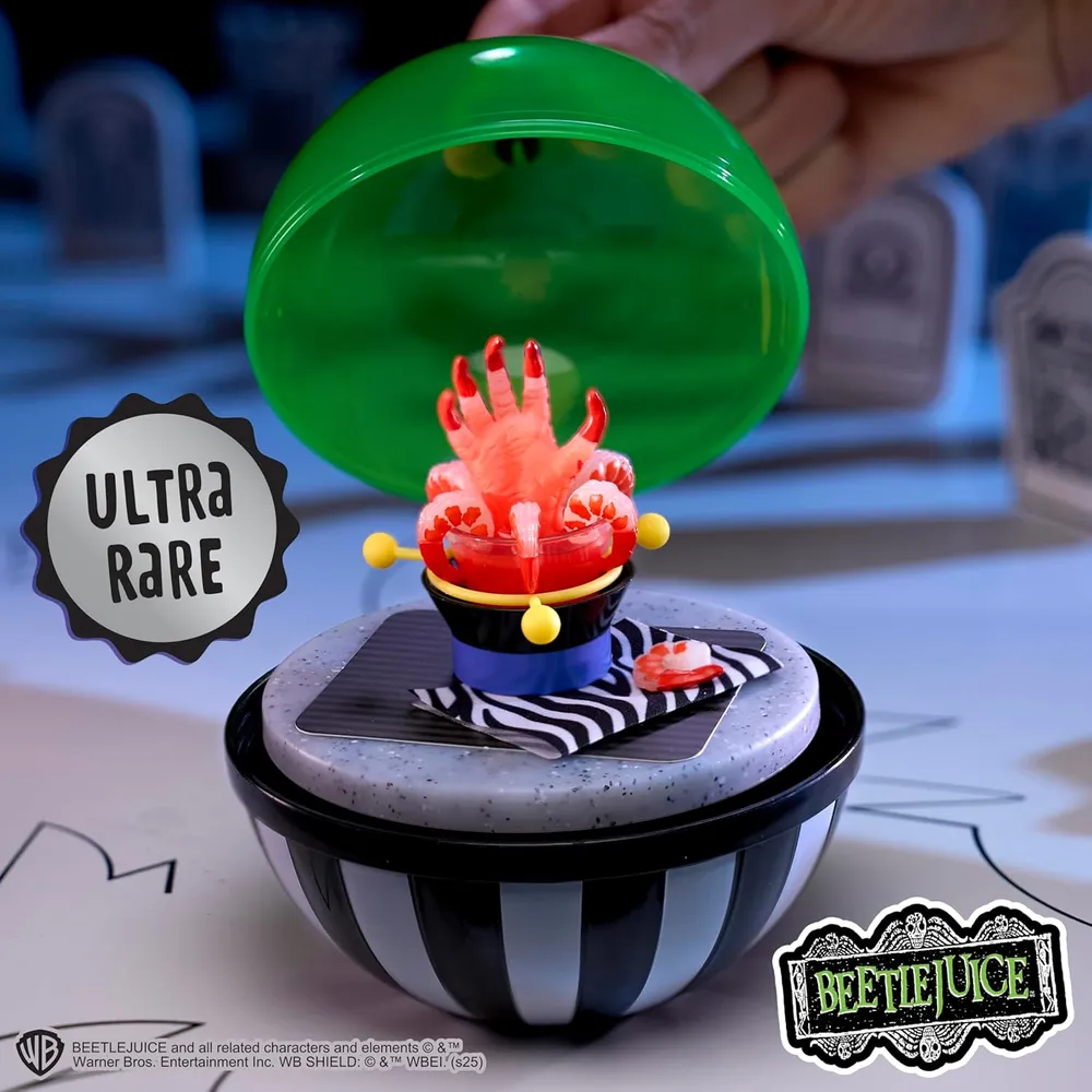 MGA Miniverse Halloween Beetlejuice pack 3 comida