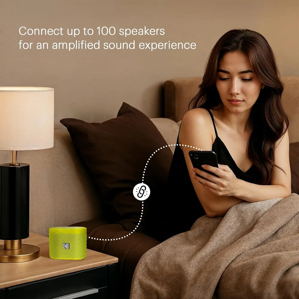 Kodak Soundbrix mini altavoz Bluetooth IP64 | Verde