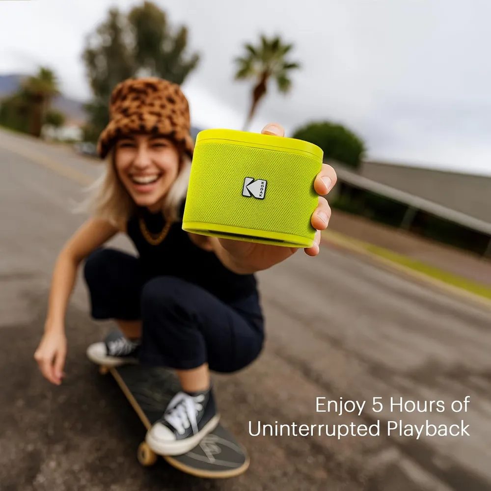 Kodak Soundbrix mini altavoz Bluetooth IP64 | Verde