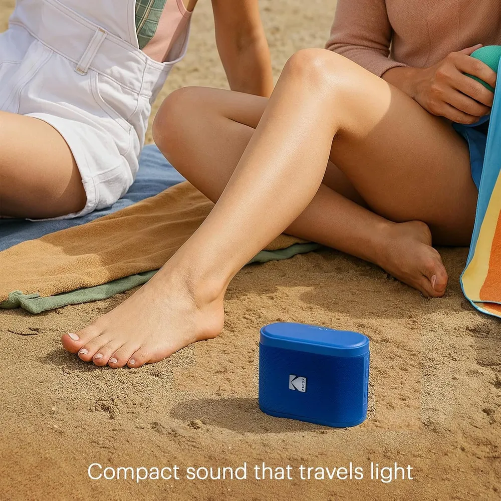 Kodak Soundbrix altavoz portátil Bluetooth IPX4 | Azul