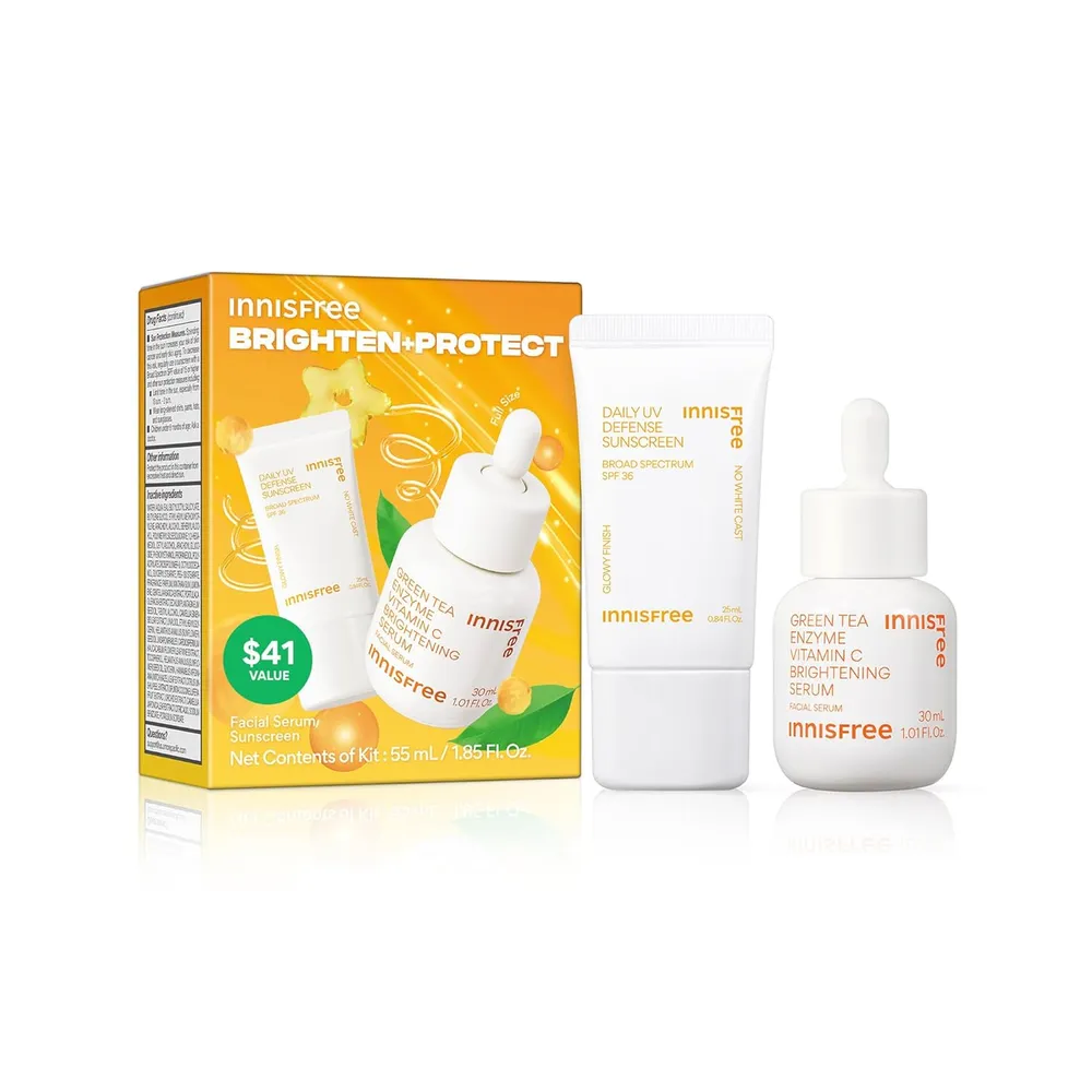 Protector solar facial Daily UV Defense pack 2 Innisfree