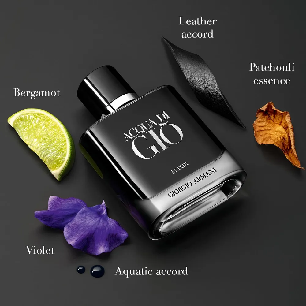 PERFUME ARMANI ACQUA DI GIÒ ELIXIR HOMBRE 1.9 OZ / 57 ML