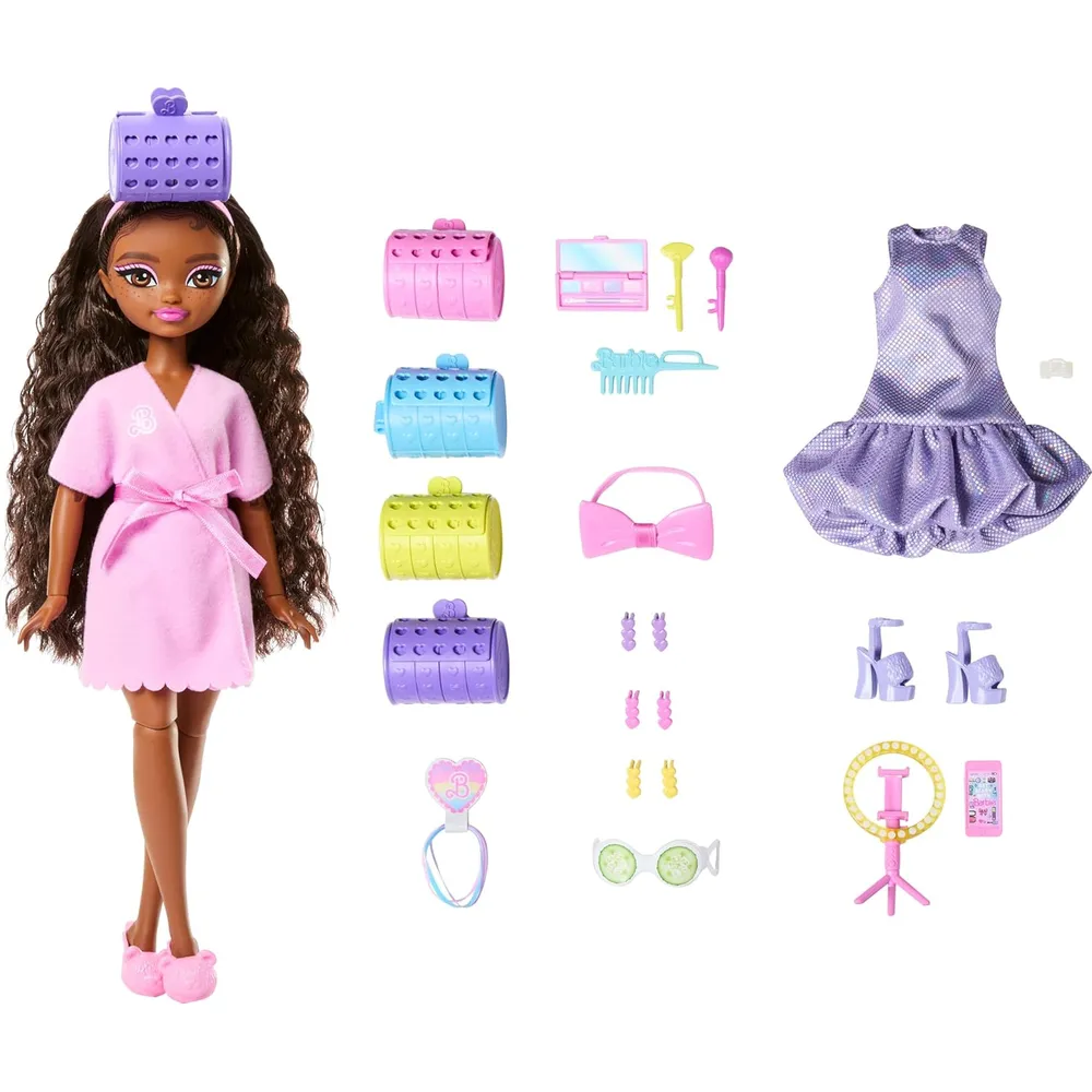 BARBIE DREAM READY BROOKLYN MUÑECA CON ACCESORIOS CABELLO