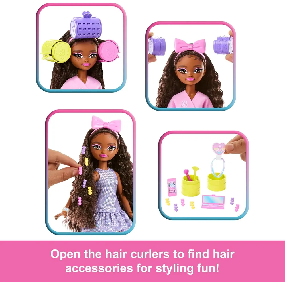 BARBIE DREAM READY BROOKLYN MUÑECA CON ACCESORIOS CABELLO
