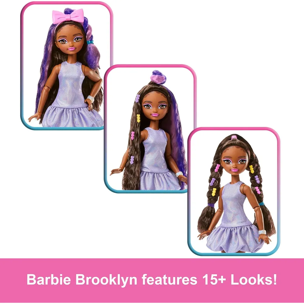 BARBIE DREAM READY BROOKLYN MUÑECA CON ACCESORIOS CABELLO