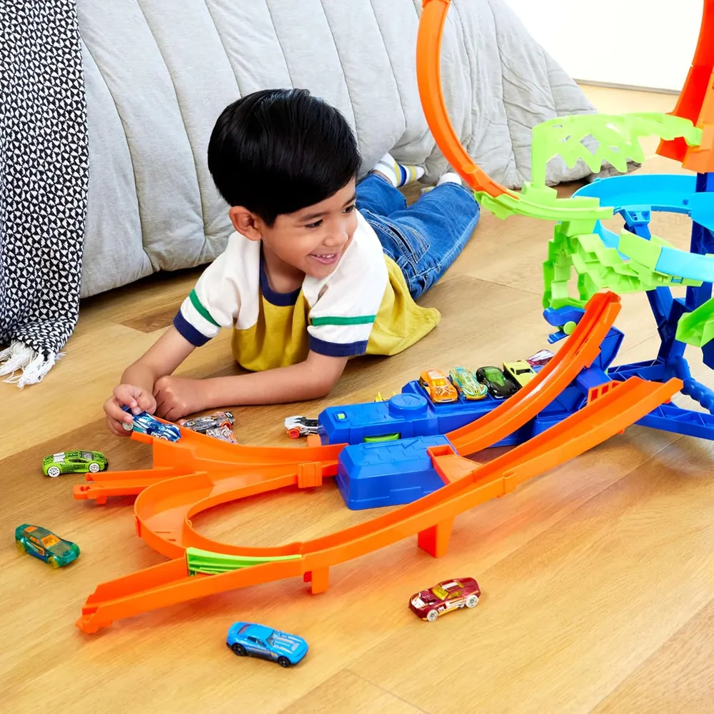 HOT WHEELS PISTA COMPLETA ACROBACIAS AEREAS