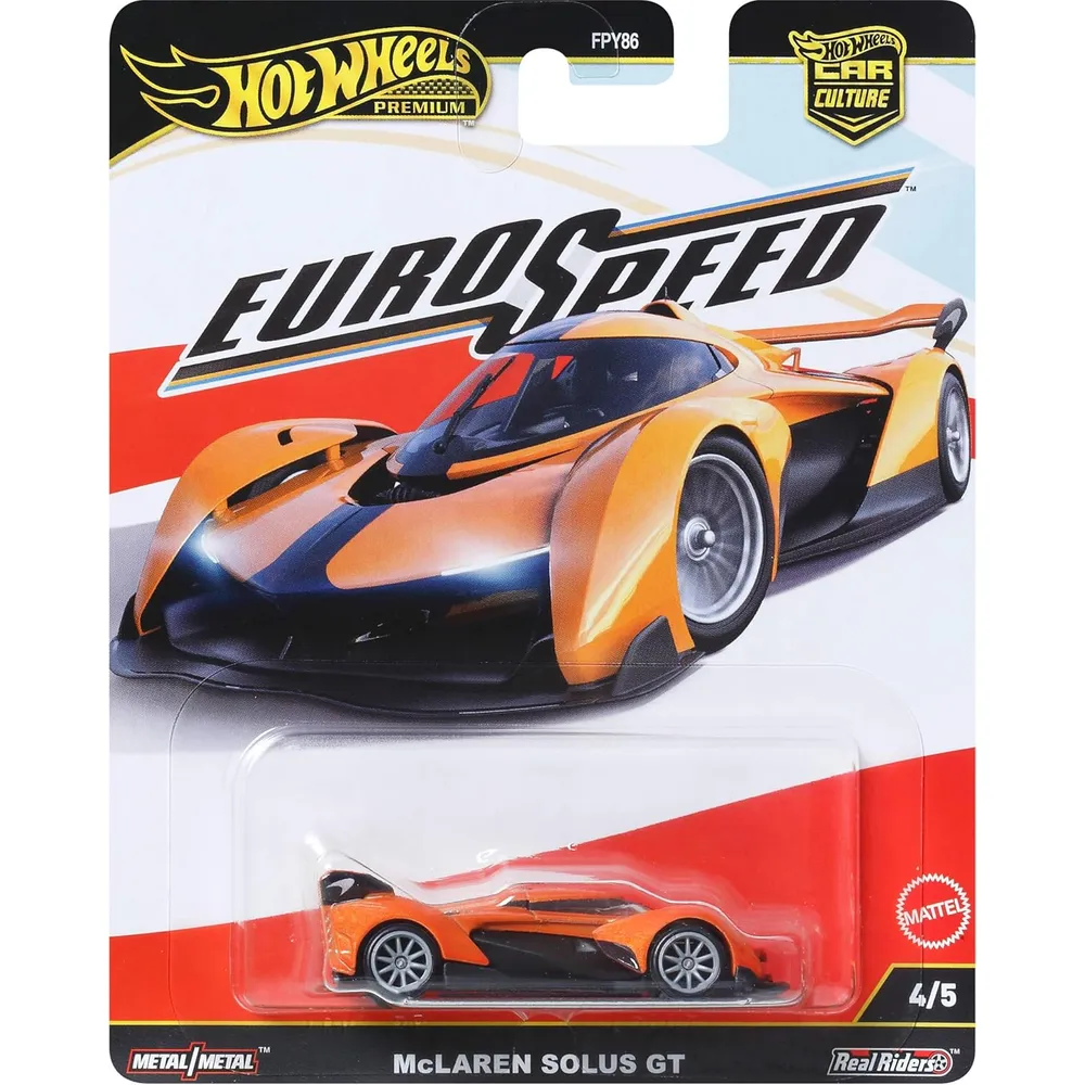 HOT WHEELS AUTO CAR CULTURE MCLAREN SOLUS GT
