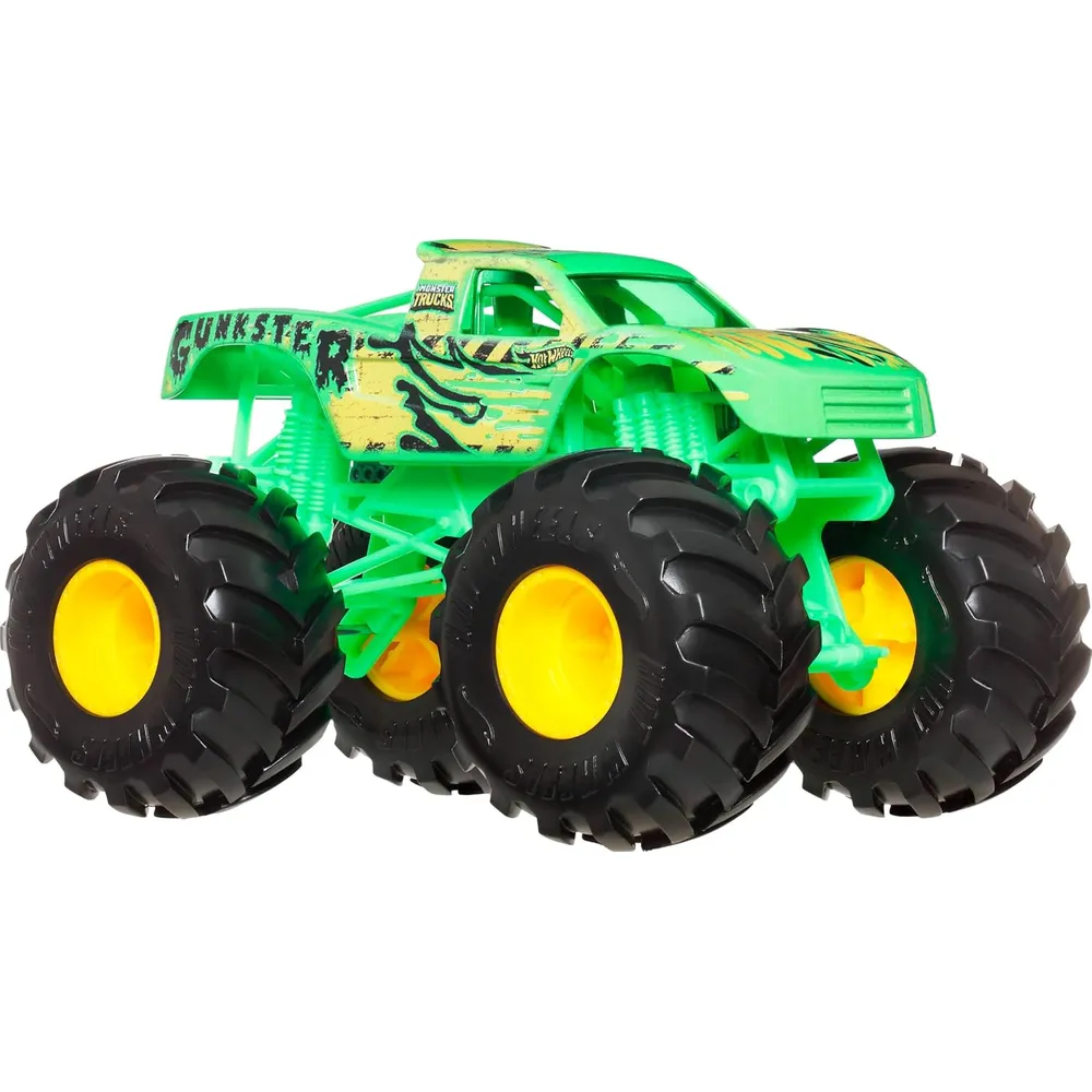 HOT WHEELS MONSTER TRUCKS GUNKSTER