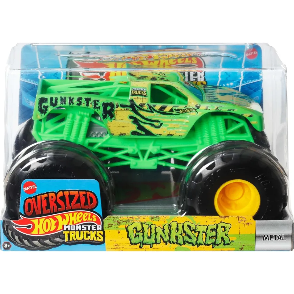 HOT WHEELS MONSTER TRUCKS GUNKSTER