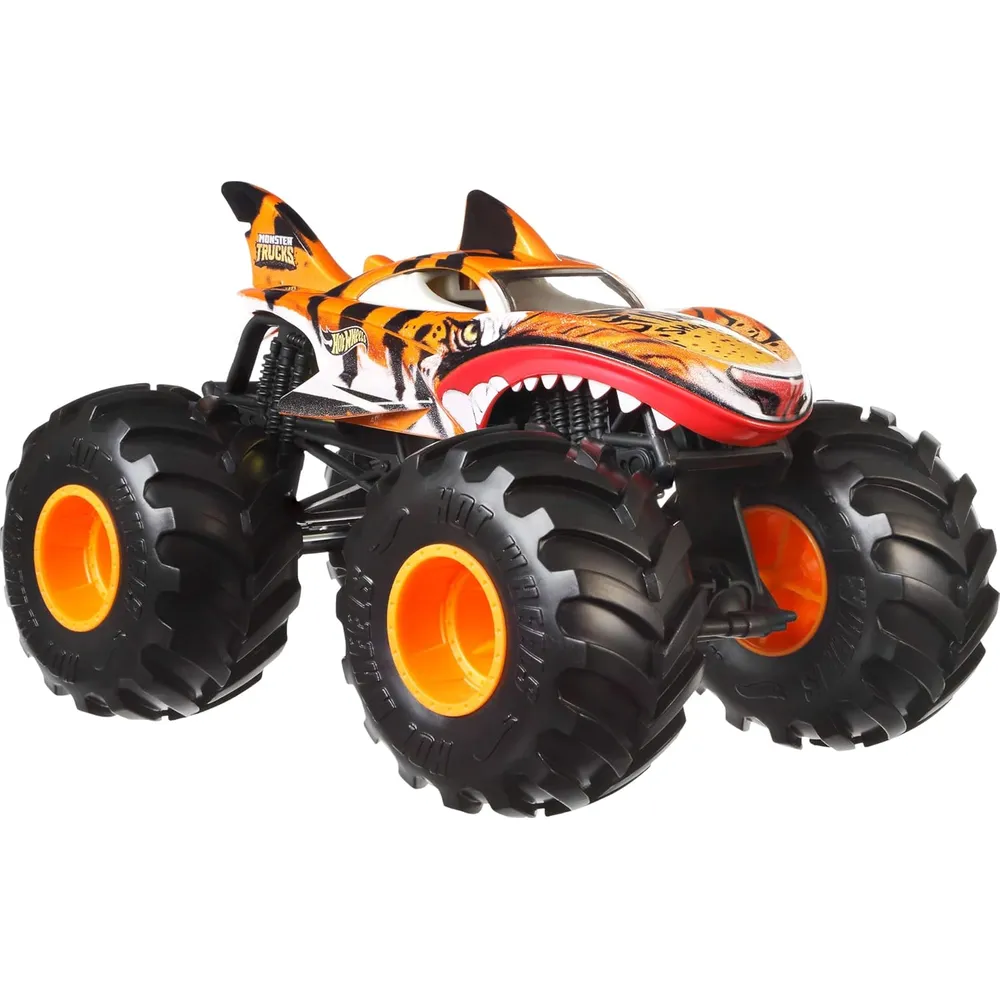 HOT WHEELS MONSTER TRUCKS TIGER SHARK