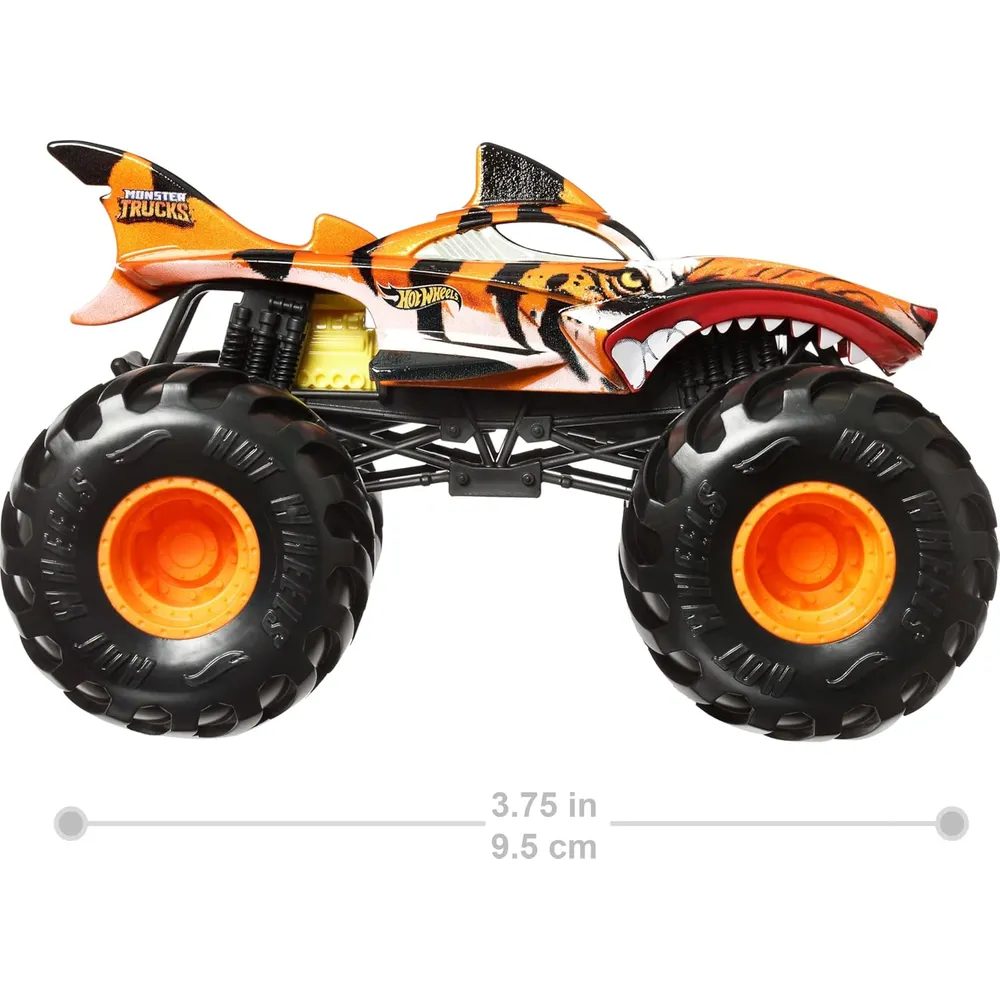 HOT WHEELS MONSTER TRUCKS TIGER SHARK