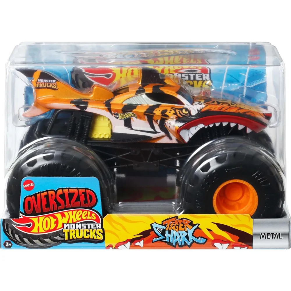 HOT WHEELS MONSTER TRUCKS TIGER SHARK