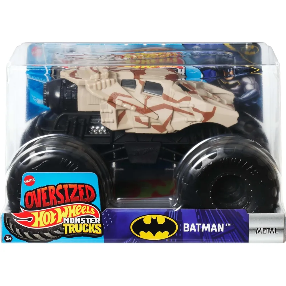 HOT WHEELS MONSTER TRUCKS BATMOBILE
