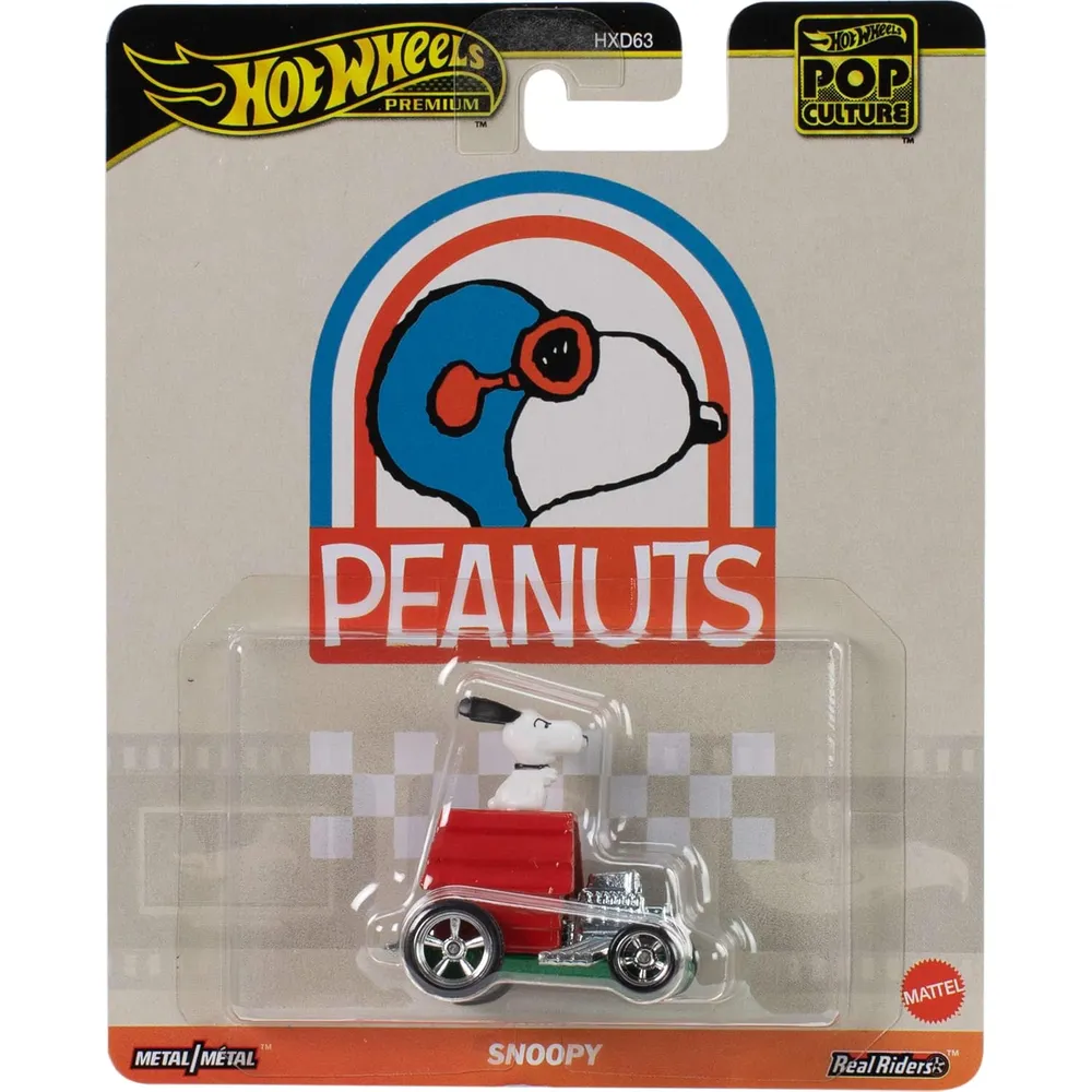 HOT WHEELS AUTO PEANUTS (ESTILOS DIVERSOS)