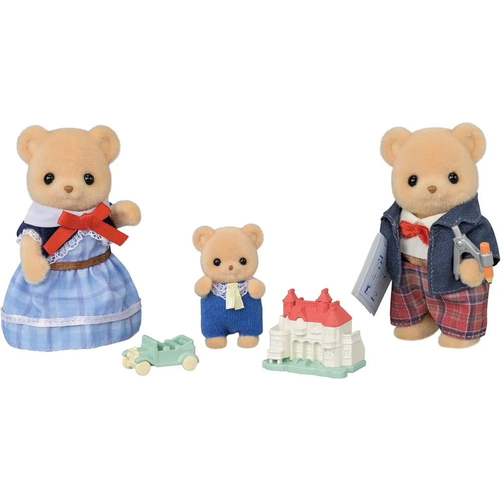 MUÑECA SYLVANIAN FAMILIES FAMILIA OSO GALLETA