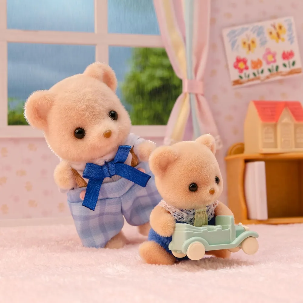 MUÑECA SYLVANIAN FAMILIES FAMILIA OSO GALLETA