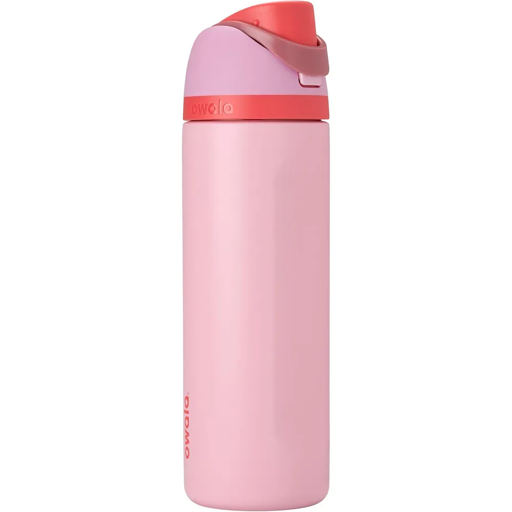 Owala FreeSip Botella Acero Inoxidable 24 oz | Rosa