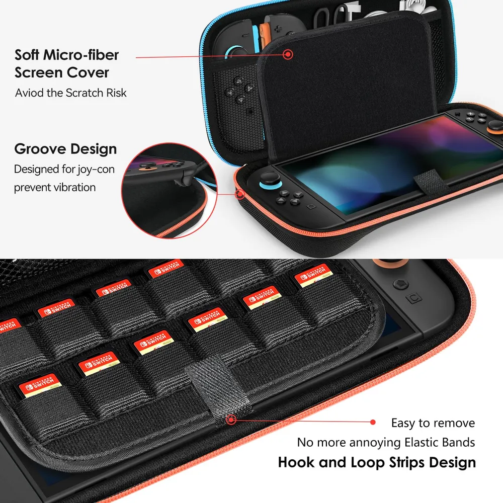 Estuche Pequeño de Viaje para Nintendo Switch 2 | Negro