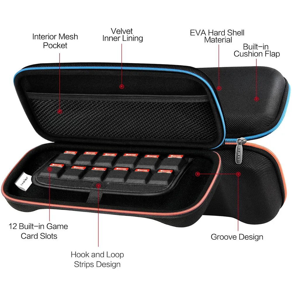 Estuche Pequeño de Viaje para Nintendo Switch 2 | Negro