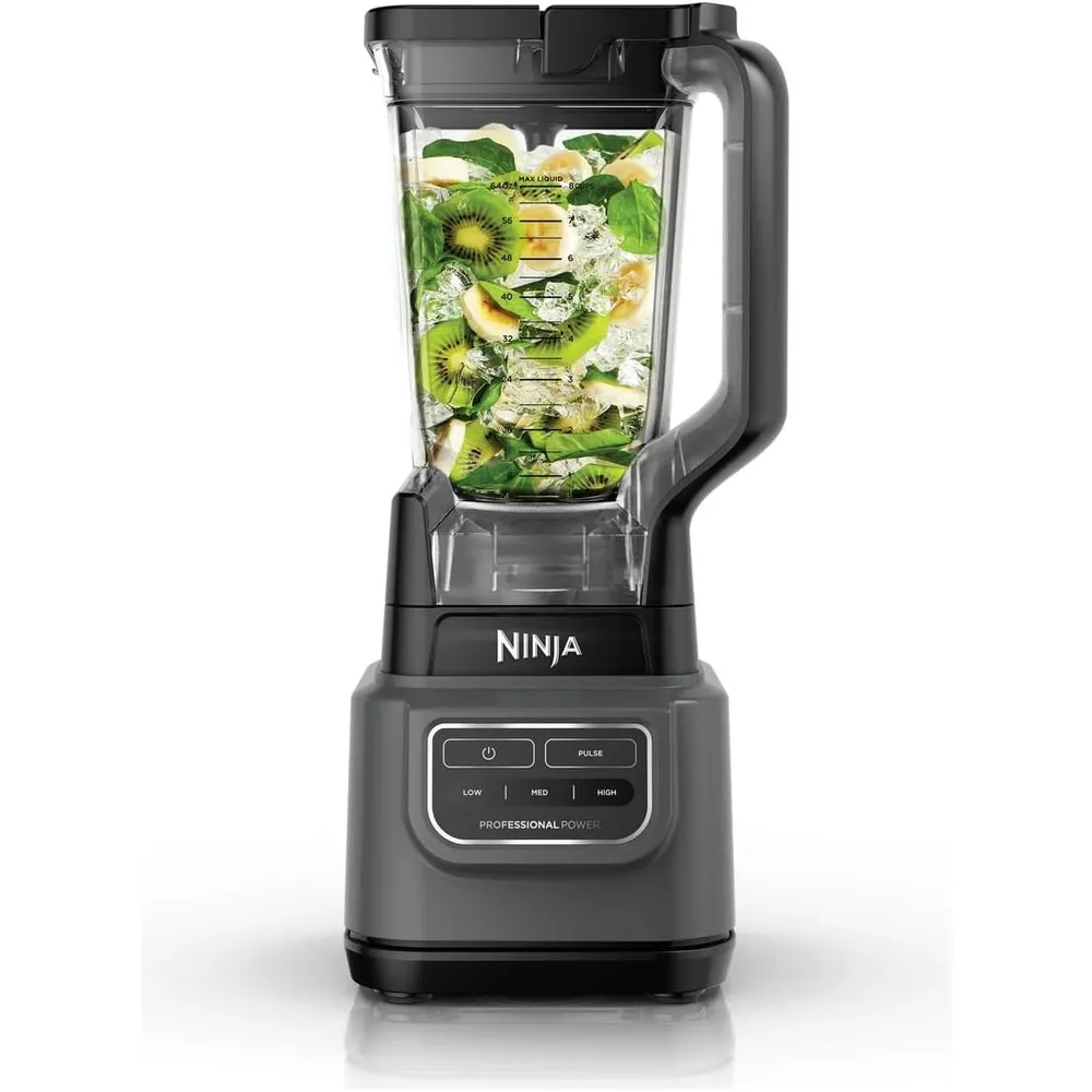 LICUADORA NINJA CLASSIC BE200 1000 W, 72 OZ / 2.1 L | GRIS OSCURO