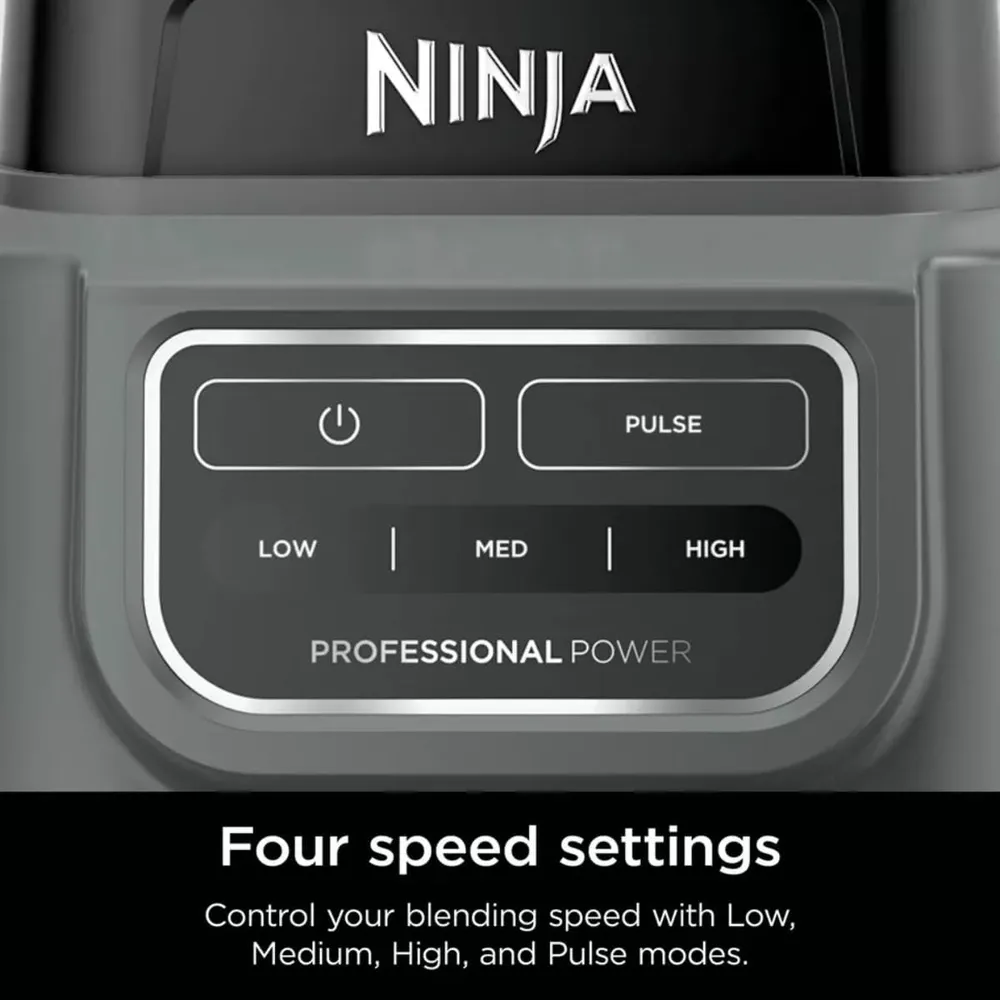 LICUADORA NINJA CLASSIC BE200 1000 W, 72 OZ / 2.1 L | GRIS OSCURO