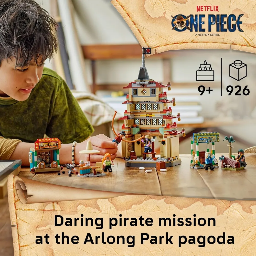 LEGO ONE PIECE BATALLA EN ARLONG PARK CON 5 FIGURAS
