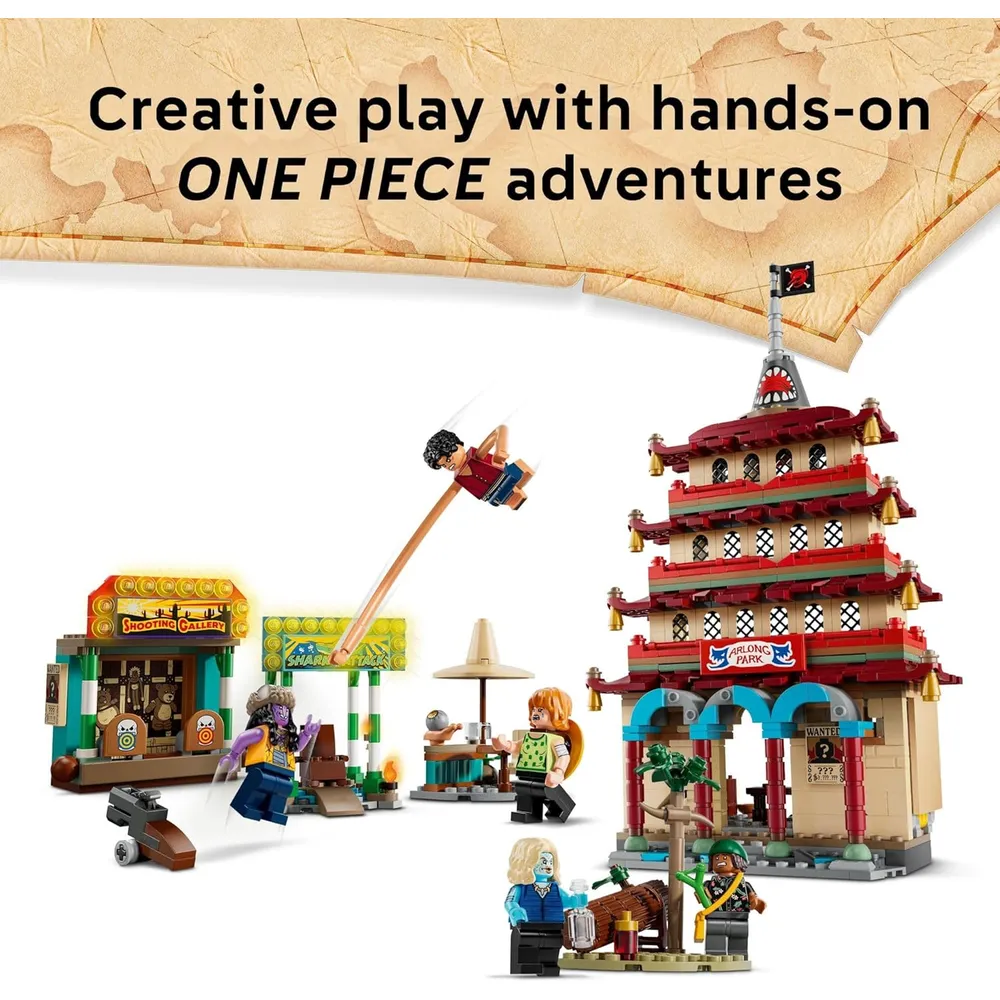LEGO ONE PIECE BATALLA EN ARLONG PARK CON 5 FIGURAS