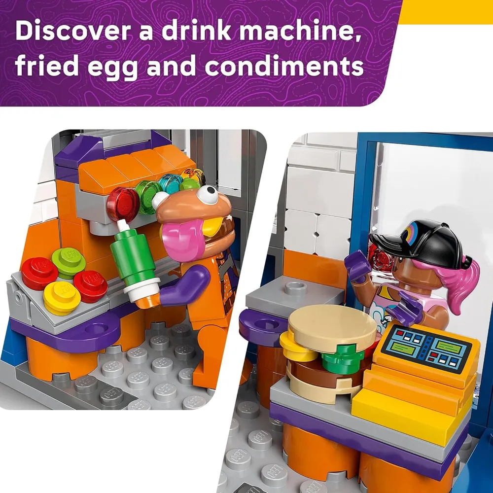 LEGO FORTNITE RESTAURANTE DURRR BURGER CON MINIFIGURAS