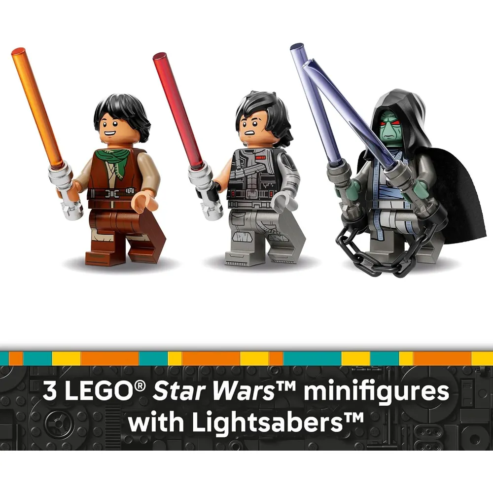 Lego Star Wars Snowspeeder 2 en 1, set de construcción con 3 minifiguras