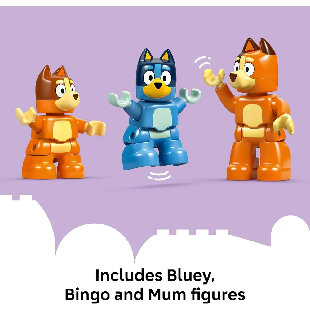 LEGO DUPLO BLUEY CASA DE LA FAMILIA CON FIGURA DE BLUEY