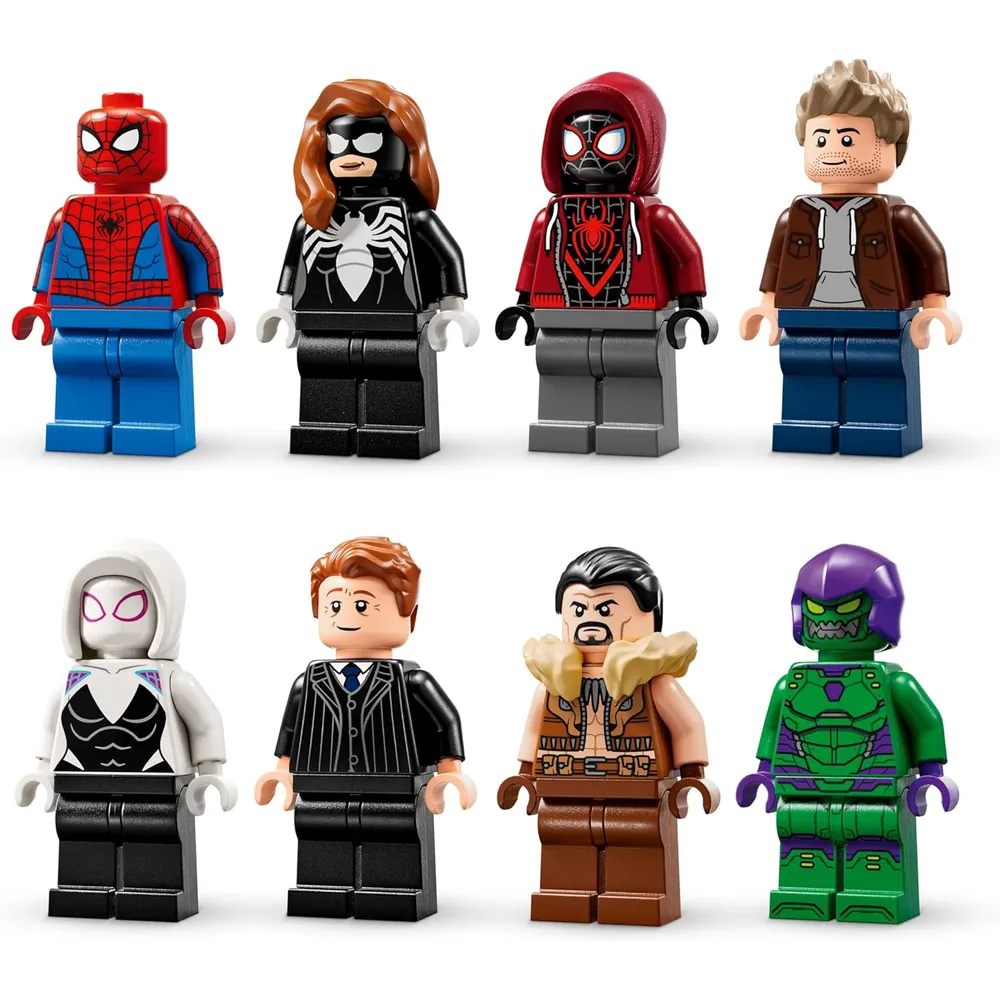 LEGO MARVEL SPIDER-MAN VS OSCORP CON 8 MINIFIGURAS