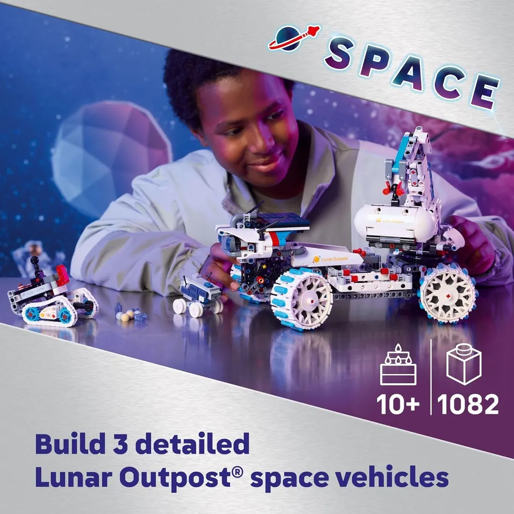 Lego Technic Vehículo espacial "Puesto de avanzada lunar", explorador