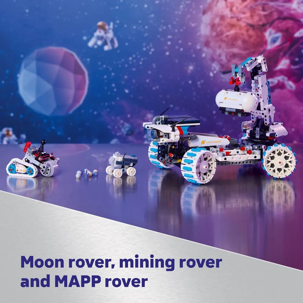 Lego Technic Vehículo espacial "Puesto de avanzada lunar", explorador