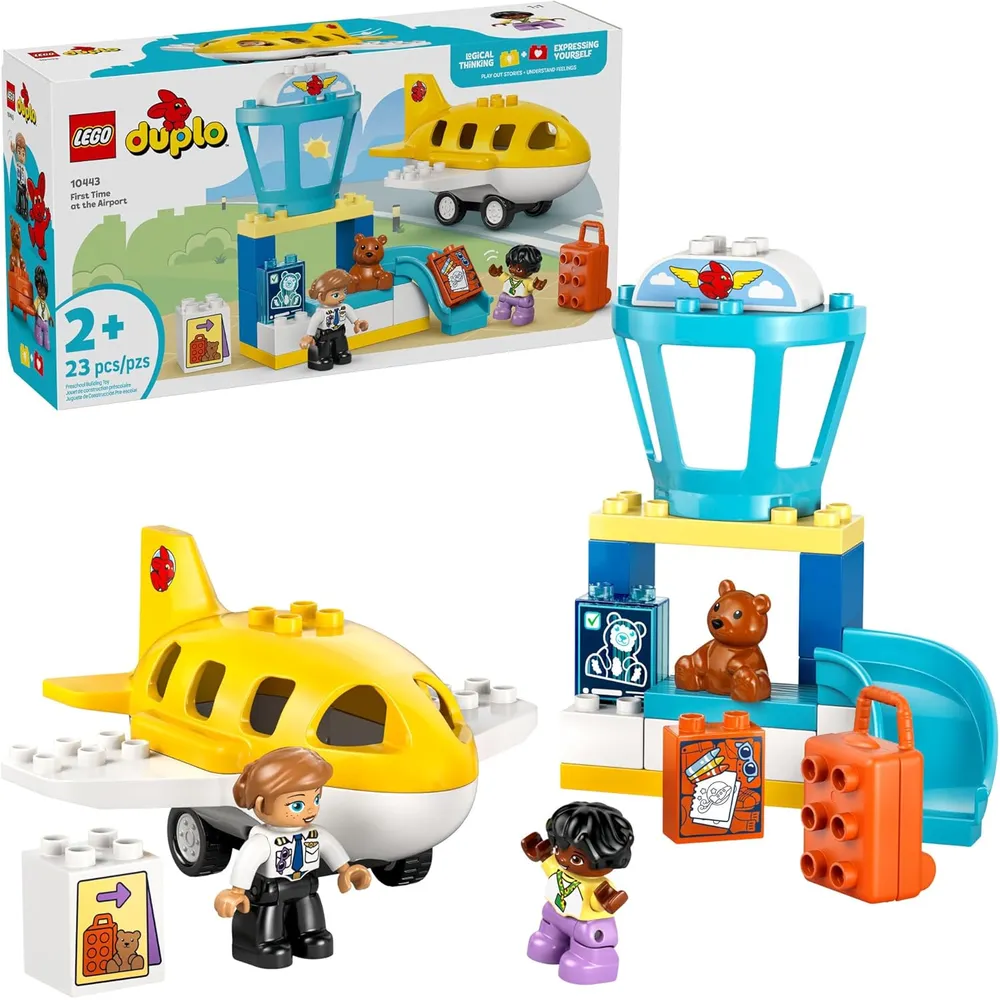 Lego Duplo Primera vez en el aeropuerto, juguete educativo