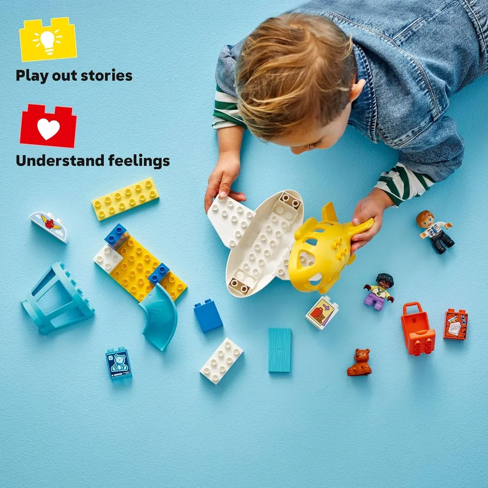 Lego Duplo Primera vez en el aeropuerto, juguete educativo
