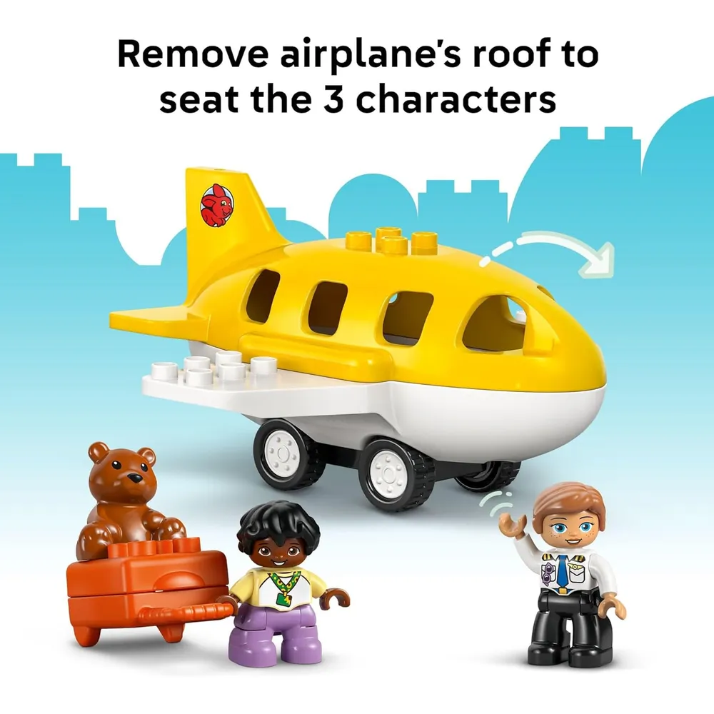 Lego Duplo Primera vez en el aeropuerto, juguete educativo