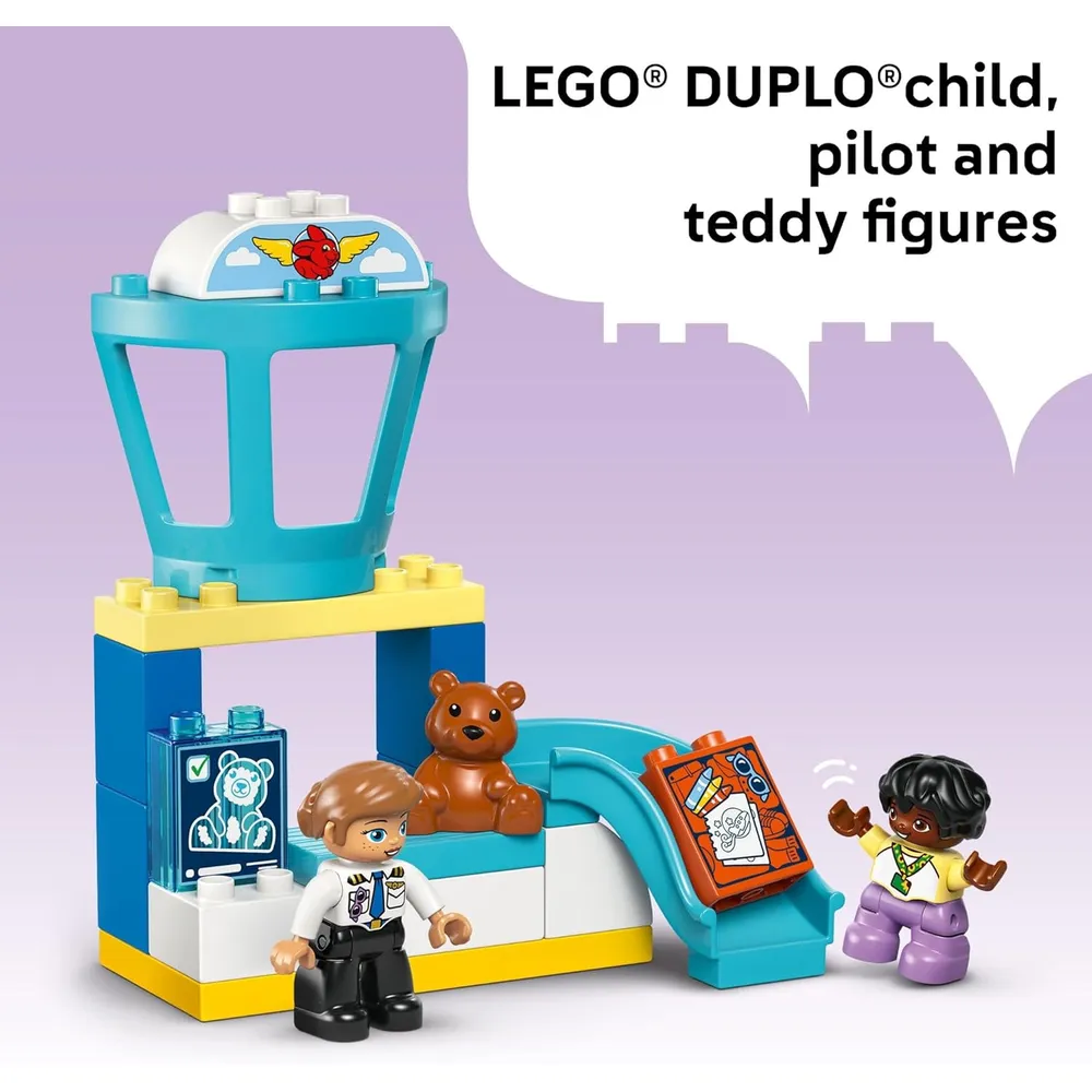 Lego Duplo Primera vez en el aeropuerto, juguete educativo