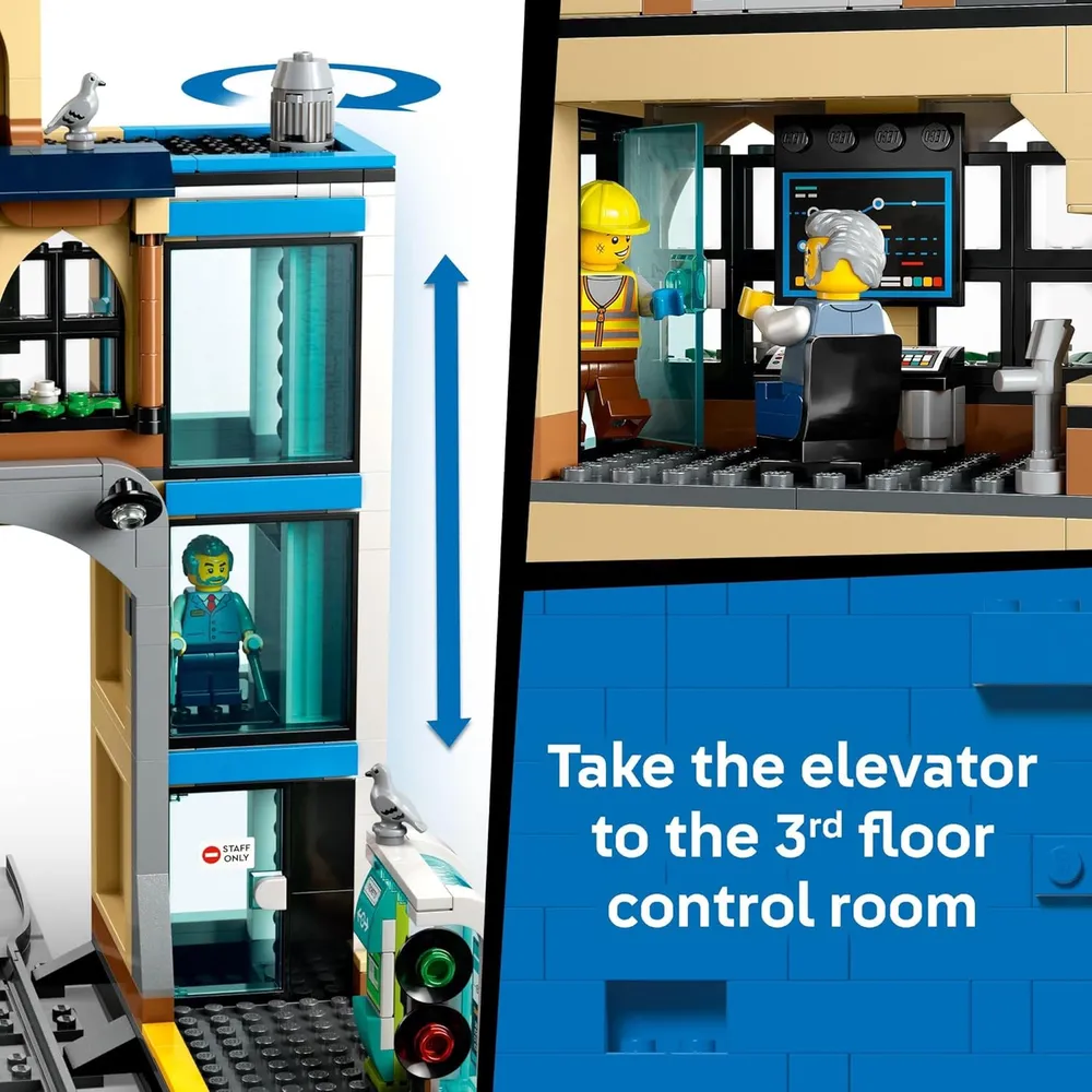 LEGO CITY ESTACIÓN CENTRAL DE TREN