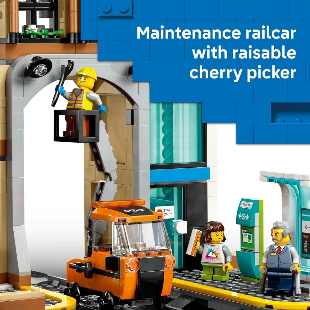 LEGO CITY ESTACIÓN CENTRAL DE TREN