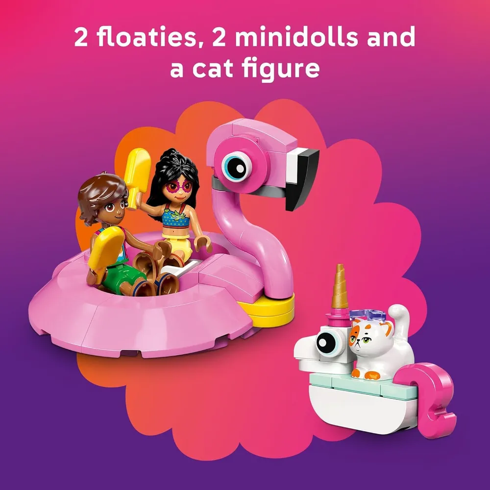 Lego Friends Unicornio y Flamenco Fiesta en la Piscina, set