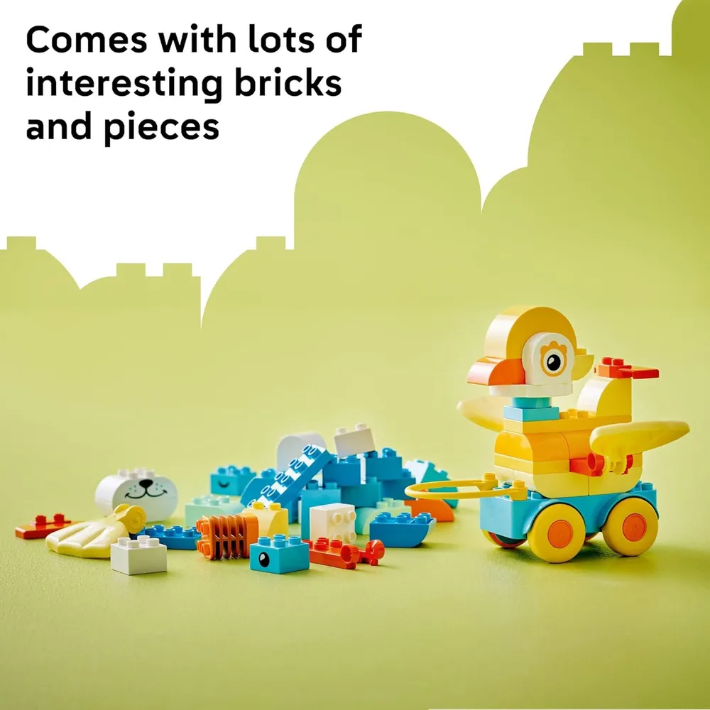 Lego Duplo Town 3 en 1 Animales sobre ruedas, juego educativo