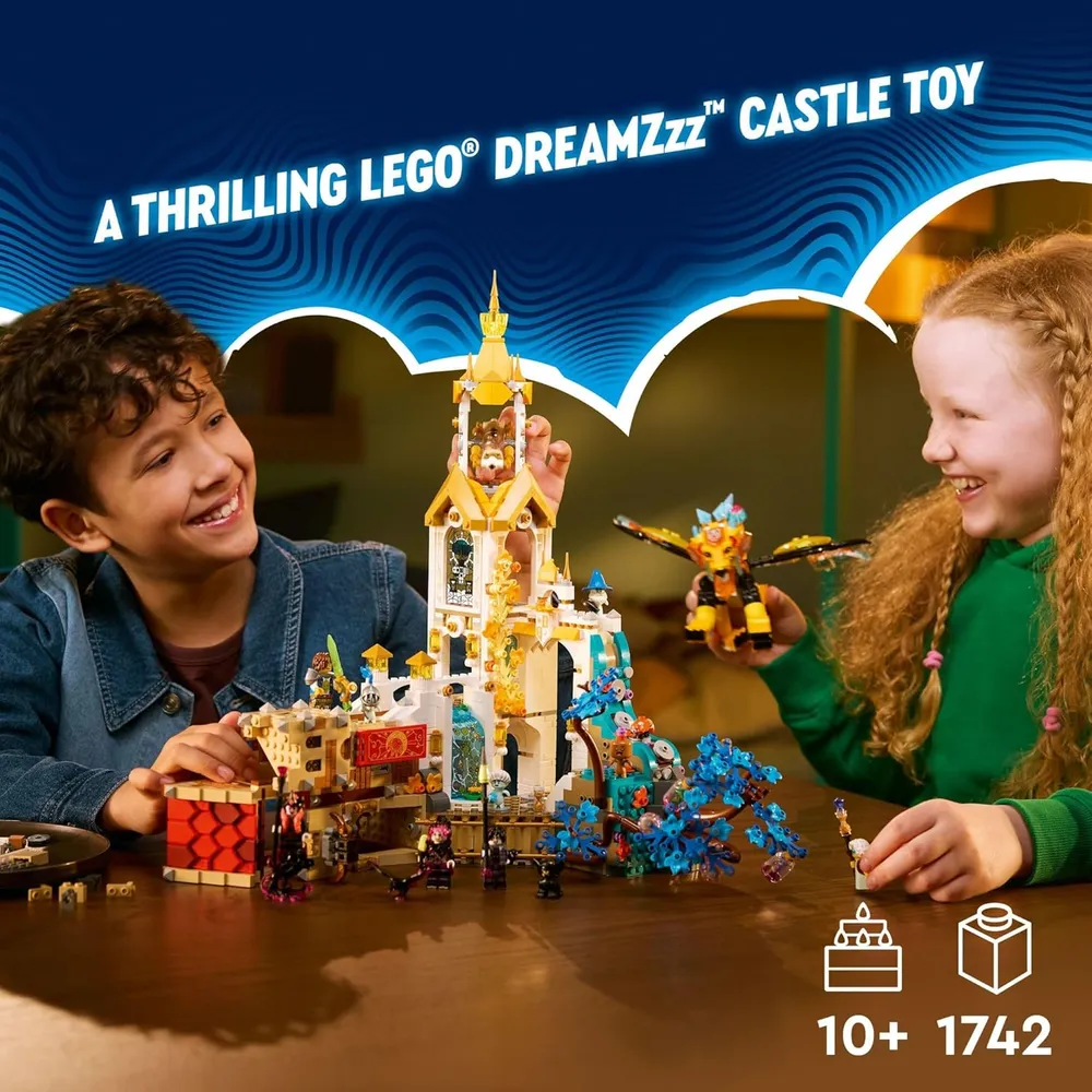 Castillo Nocturnia de Lego Dreamzzz, juguete de construcción y simulación