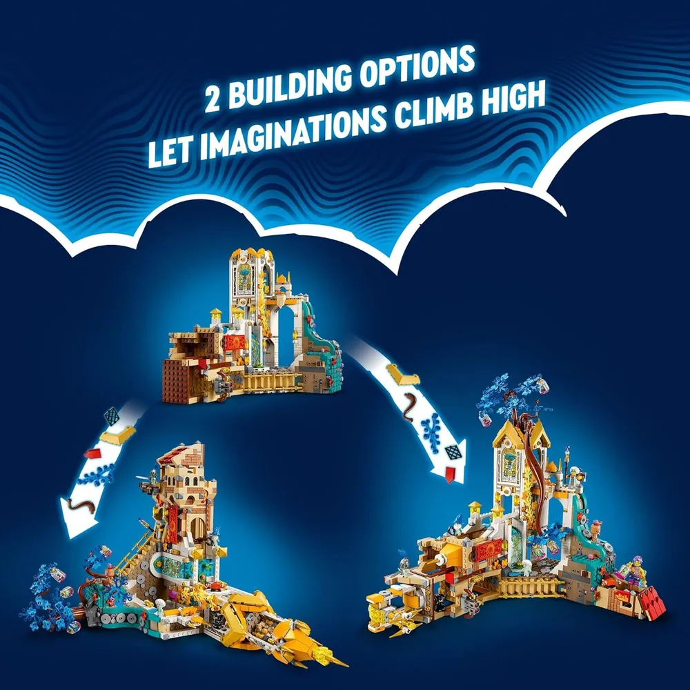 Castillo Nocturnia de Lego Dreamzzz, juguete de construcción y simulación