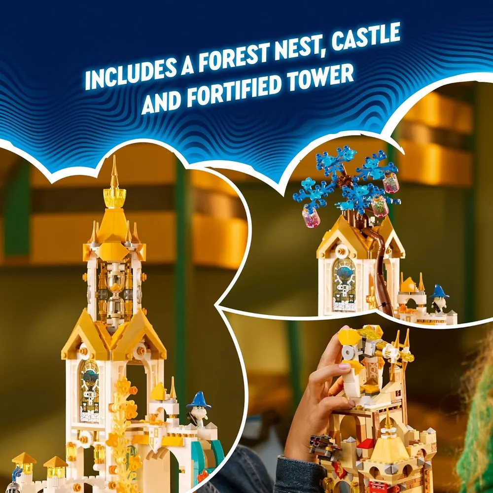 Castillo Nocturnia de Lego Dreamzzz, juguete de construcción y simulación