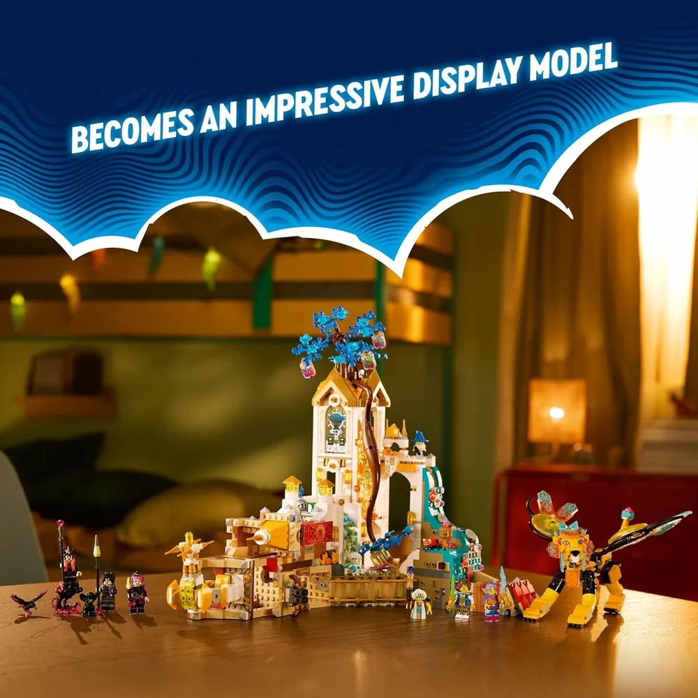 Castillo Nocturnia de Lego Dreamzzz, juguete de construcción y simulación